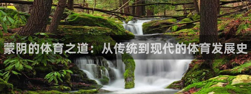 678体育：蒙阴的体育之道：从传统到现代的体育发展史